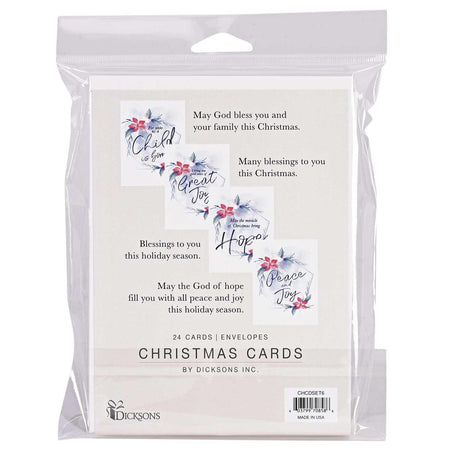 Christmas Card Floral Assortment Set by Dicksons, product view 2
