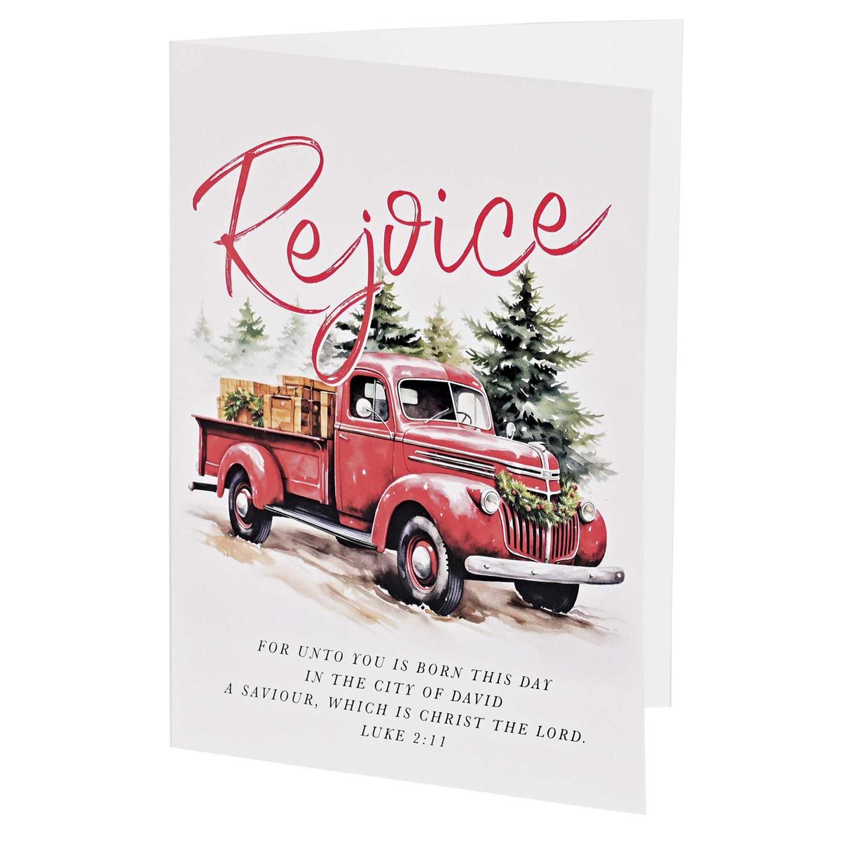 Christmas Card Truck With Tree Set by Dicksons, product view 3