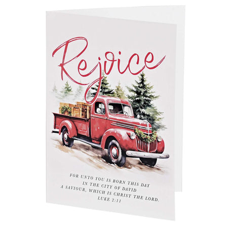 Christmas Card Truck With Tree Set by Dicksons, product view 3