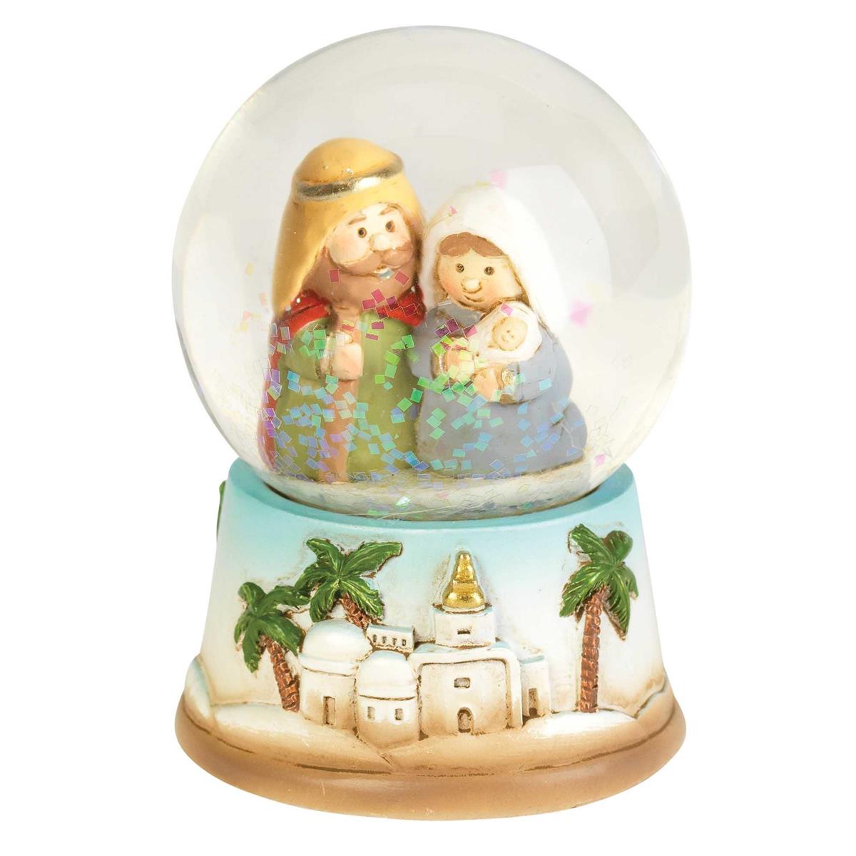Holy Family Water Globe 2.25"H by Dicksons