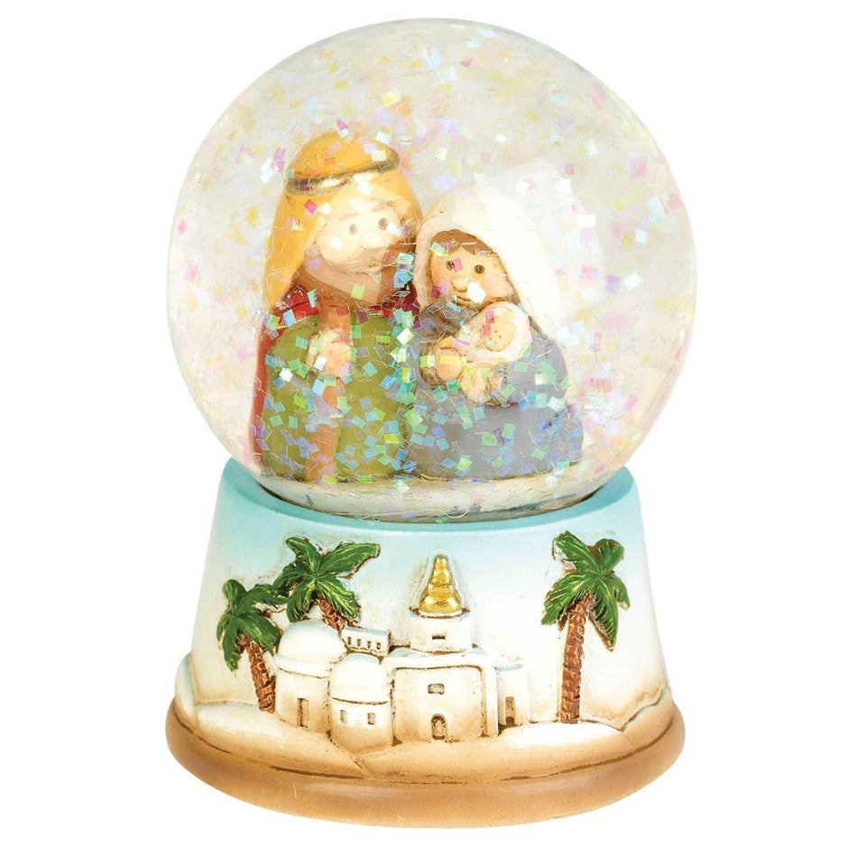 Holy Family Water Globe 2.25"H by Dicksons, product view 2