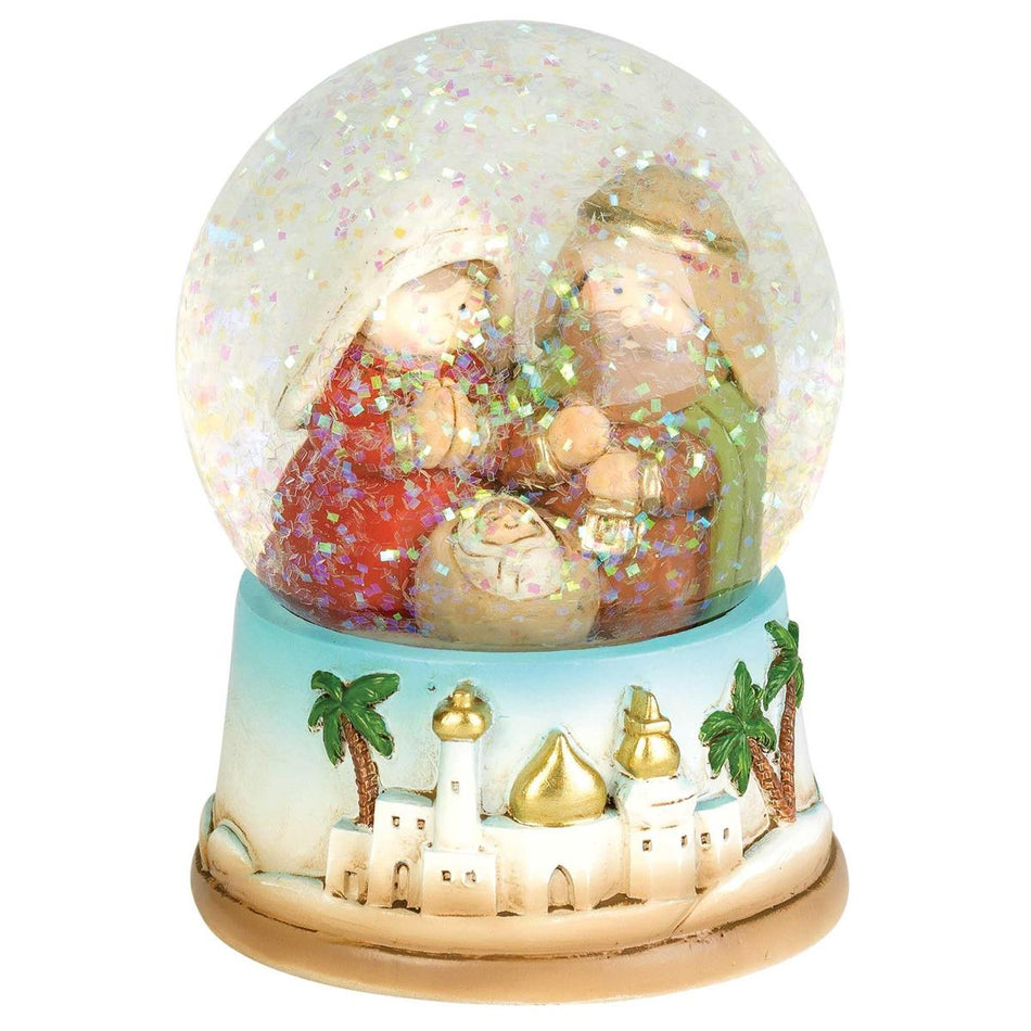 Holy Family Water Globe 3.5"H by Dicksons, product view 2