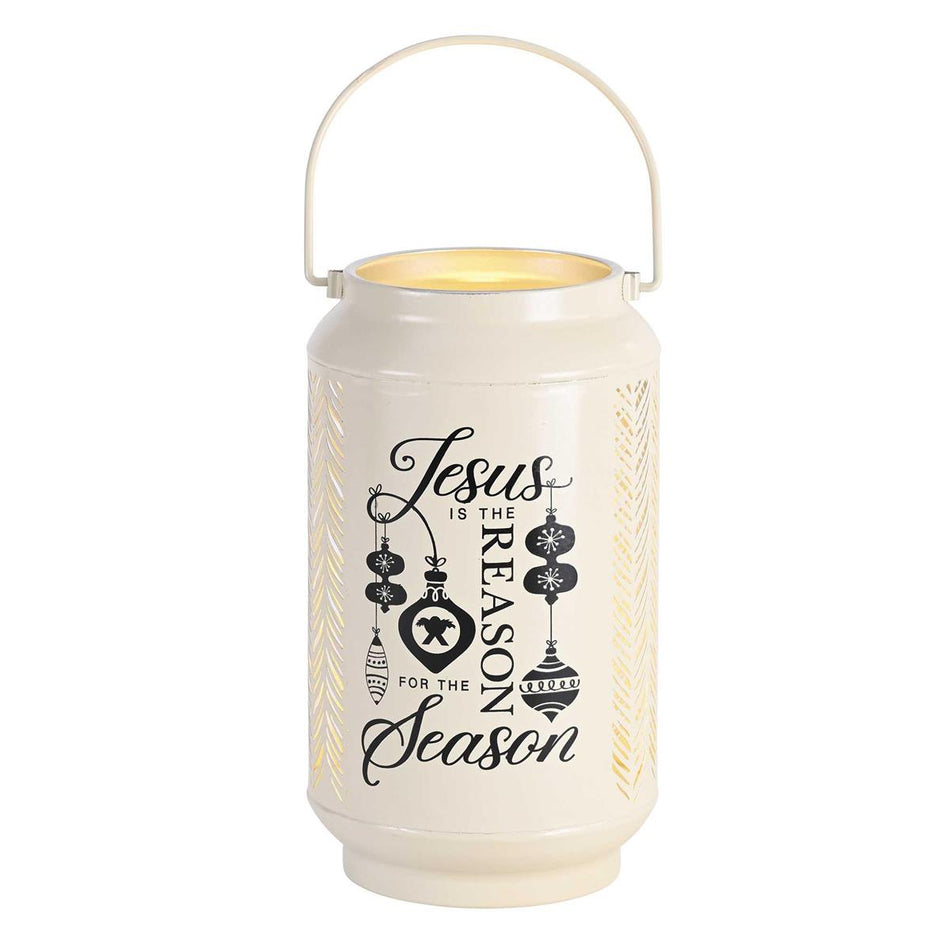 Lantern Jesus Is The Reason Ivory by Dicksons