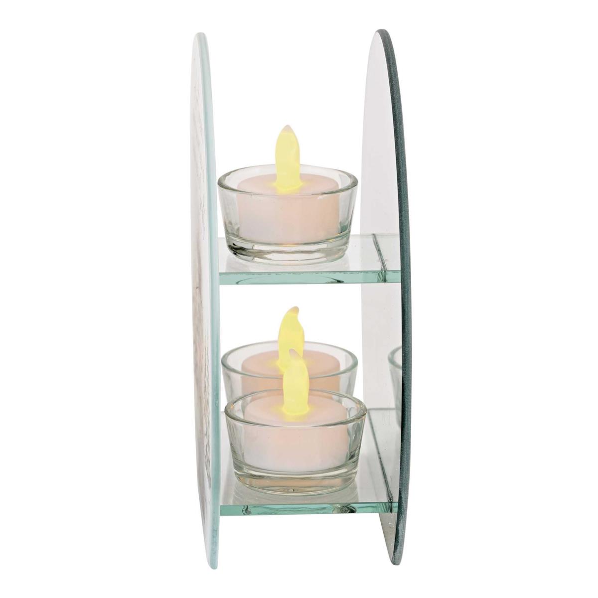 Tealight Holder Church Silent Night by Dicksons, product view 3
