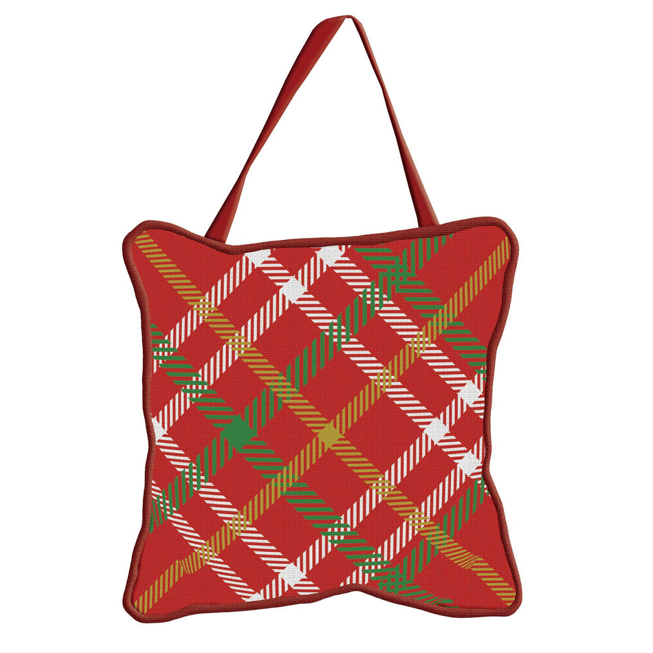 Hanging Doorpillow Holly Merry Christmas by Dicksons, product view 2