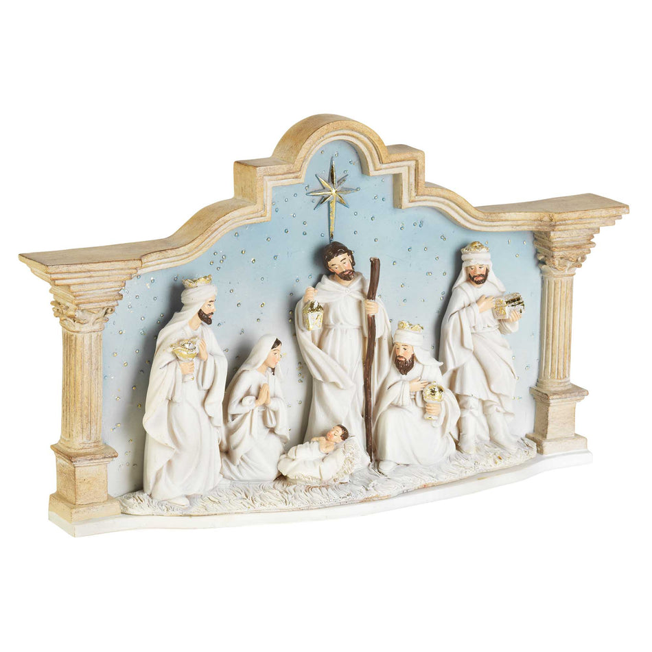 1-Piece Nativity City Scene 8.5in by Dicksons, product view 2