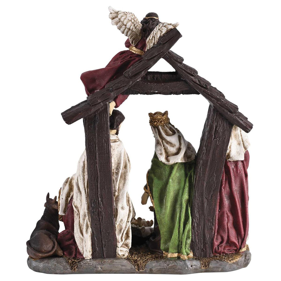 Nativity Holy Family Animals Creche12.5H by Dicksons, product view 2