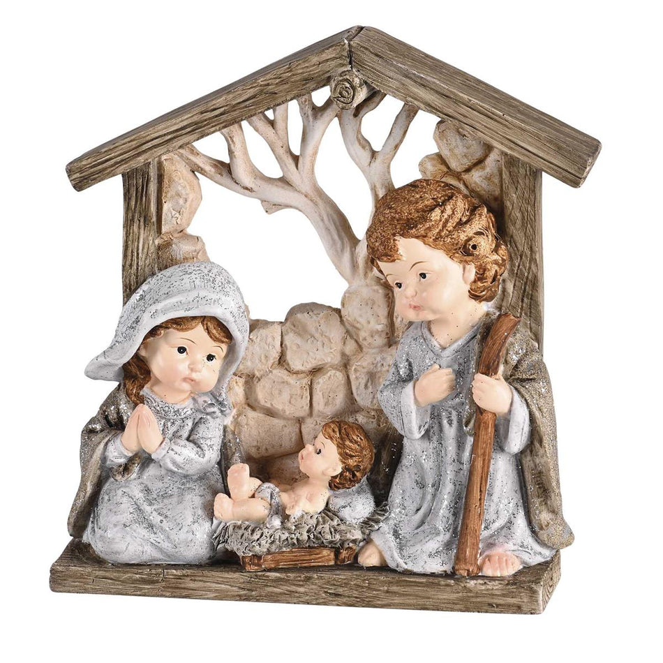 Nativity Holy Family Creche Stones 6H by Dicksons