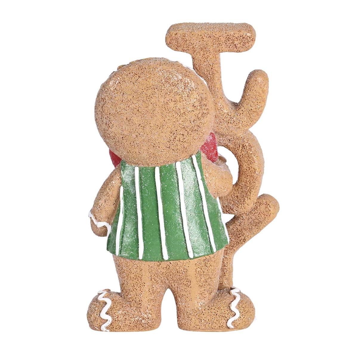 Christmas Tabletop Figurine Festive Holiday Décor 4.25 x 6.5 Inch Resin by Dicksons, product view 4