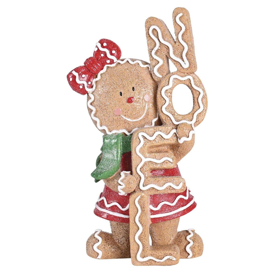 Christmas Tabletop Figurine Festive Holiday Décor 4 x 7.5 Inch Resin by Dicksons