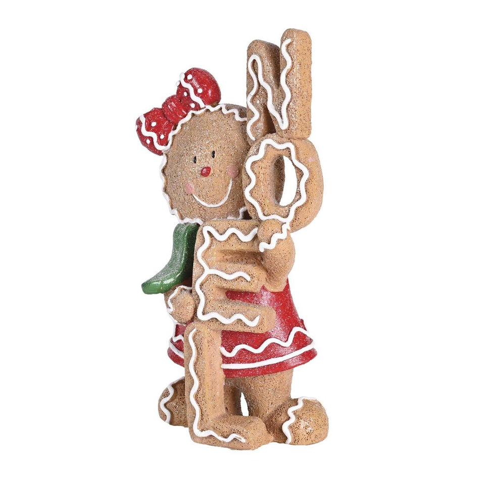 Christmas Tabletop Figurine Festive Holiday Décor 4 x 7.5 Inch Resin by Dicksons, product view 2