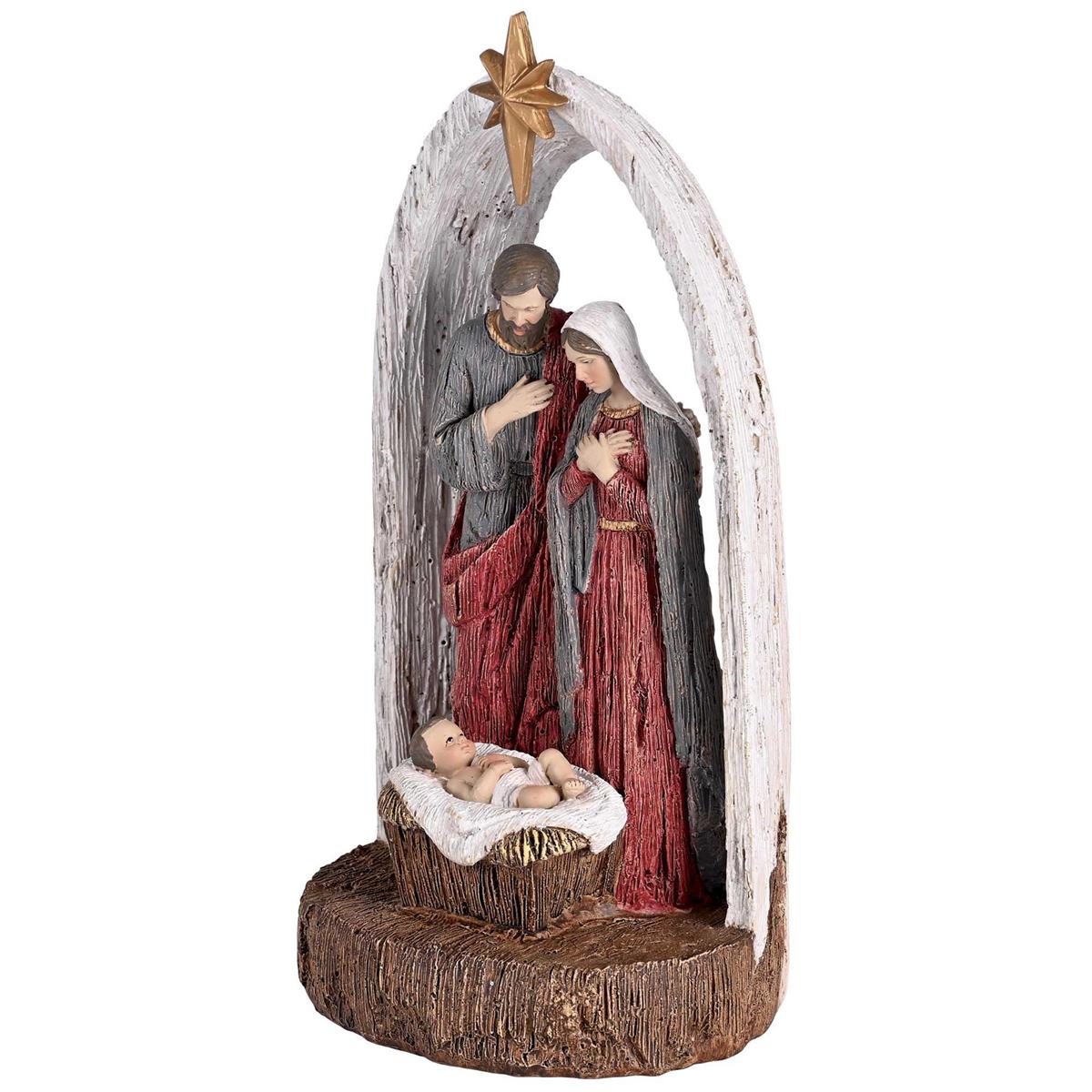 Individual Christmas Nativity Figurine 4.5 x 9.5 Inch Resin Holy Family Creche by Dicksons, product view 2