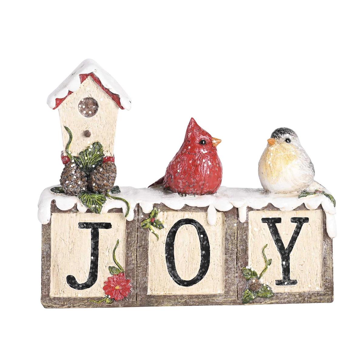 Christmas Figurine Cardinal Joy Resin by Dicksons