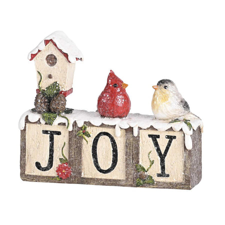 Christmas Figurine Cardinal Joy Resin by Dicksons, product view 2