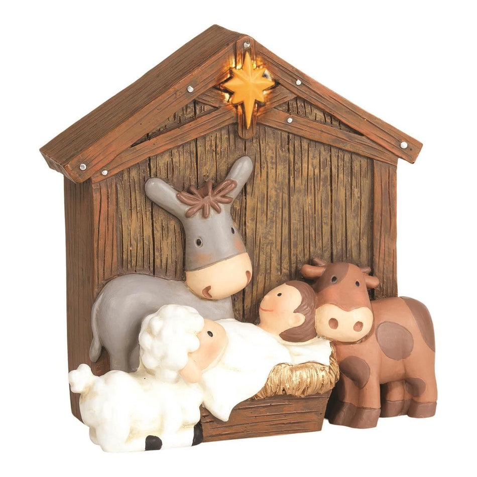 One Child One Night Baby Jesus & Animals by Dicksons