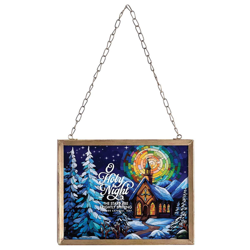Framed Wall Decor O Holy Night Church by Dicksons