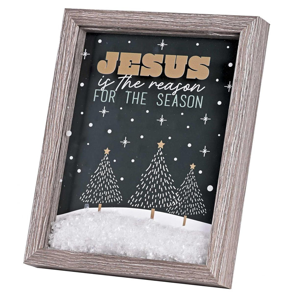 Framed Art Jesus is The Reason Tree by Dicksons