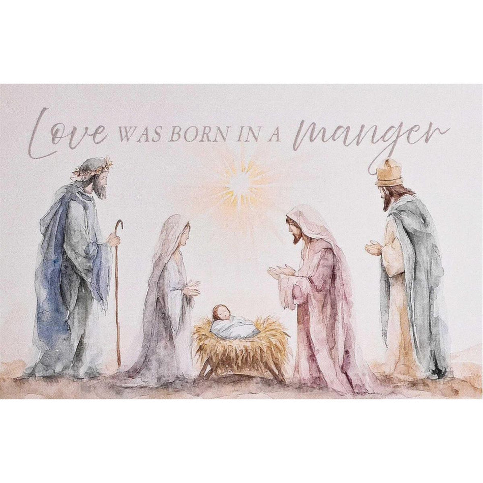 Itty Bitty Love Was Born In A Manger by Dicksons