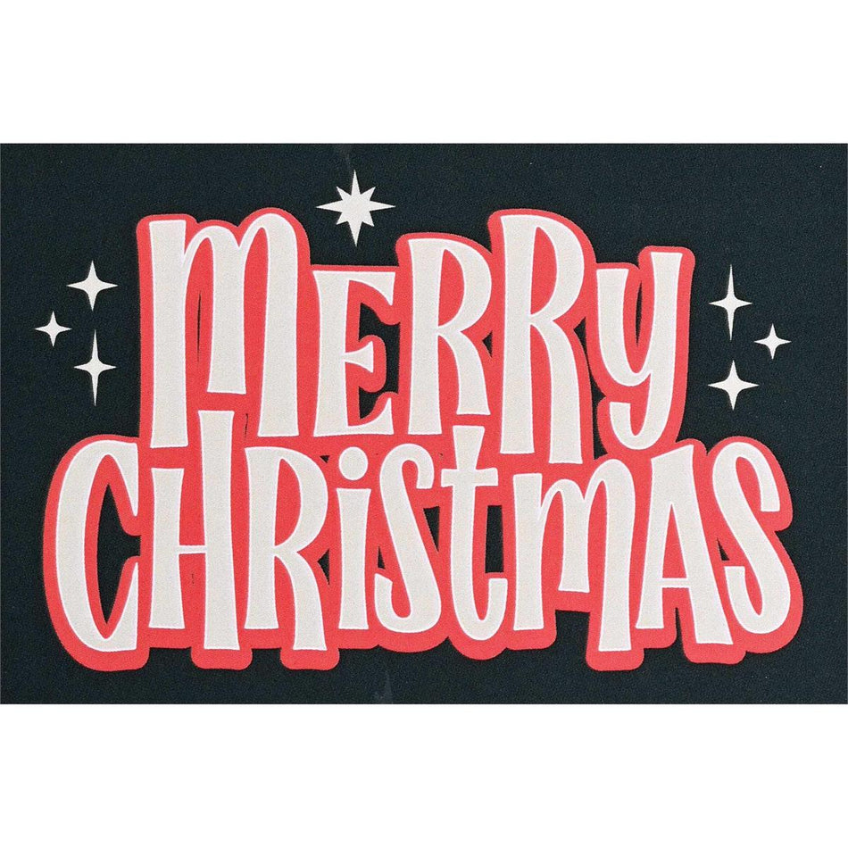 Itty Bitty Black White Merry Christmas by Dicksons