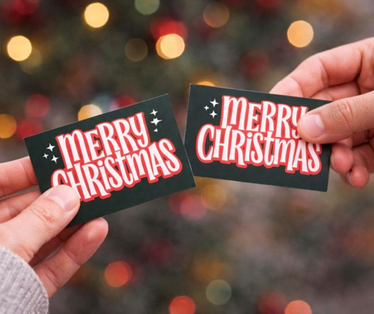 Itty Bitty Black White Merry Christmas by Dicksons, product view 3