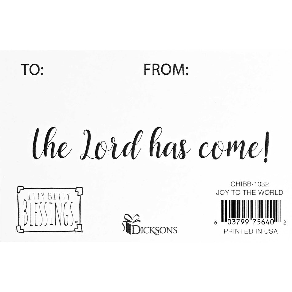 Itty Bitty Floral Joy To The World by Dicksons, product view 2