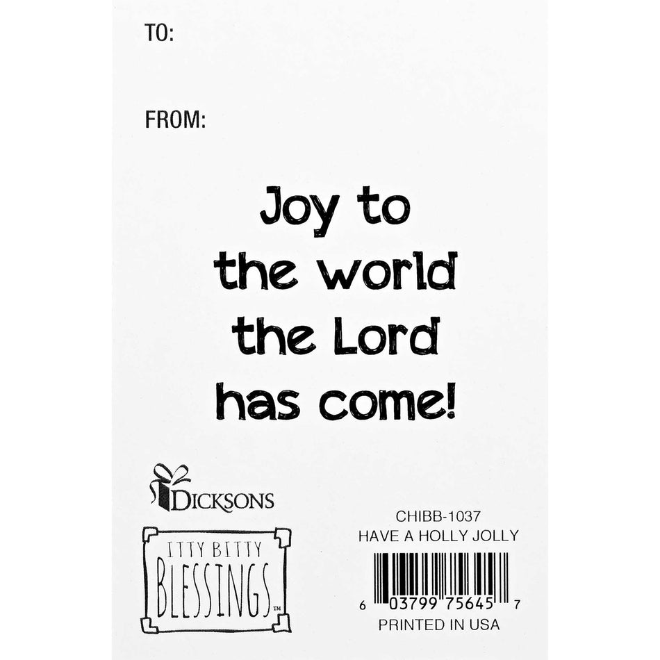 Itty Bitty Have A Holly Jolly Christmas by Dicksons, product view 2