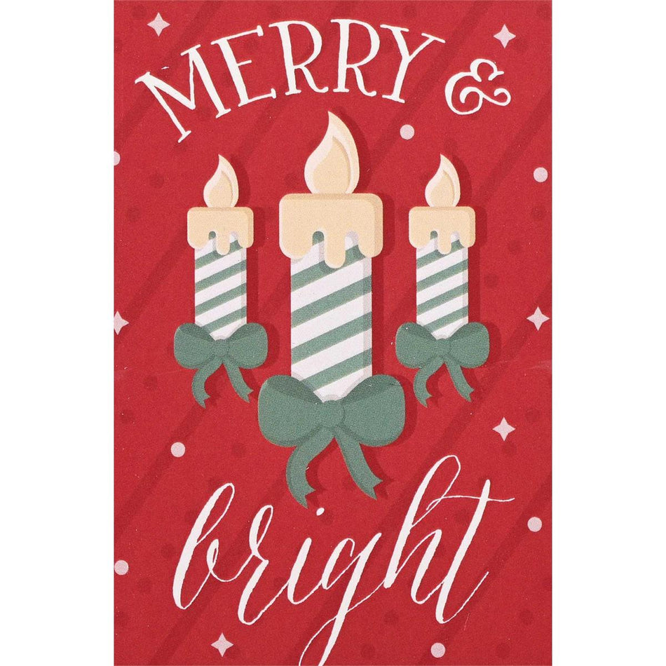 Itty Bitty Merry And Bright Candles by Dicksons