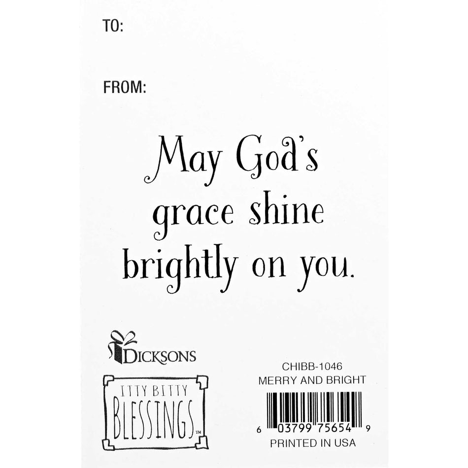 Itty Bitty Merry And Bright Candles by Dicksons, product view 2