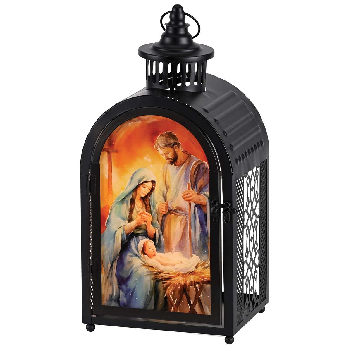 Lantern Holy Family Jesus 16.5"H by Dicksons