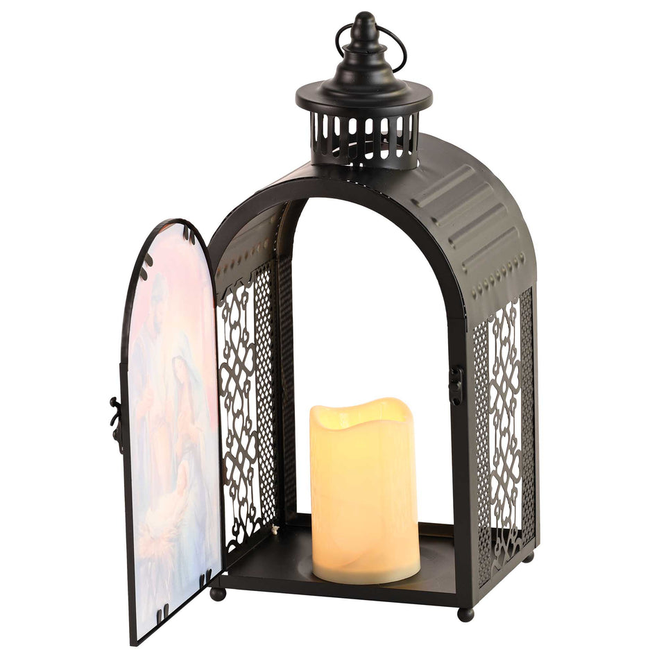 Lantern Holy Family Jesus 16.5"H by Dicksons, product view 2