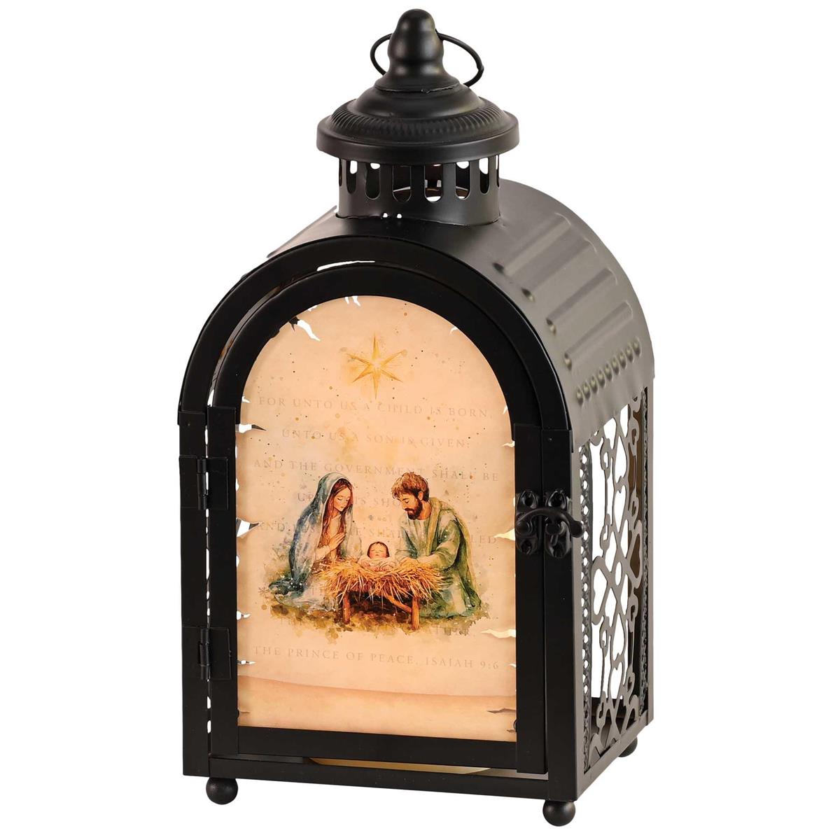 Lantern Holy Family Isaiah 9:16 11" by Dicksons