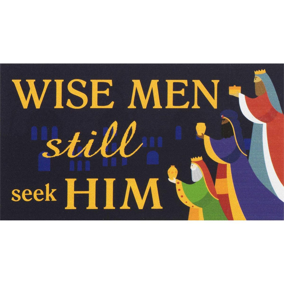 Magnet Wise Men Still Seek Him 5x2.75 by Dicksons