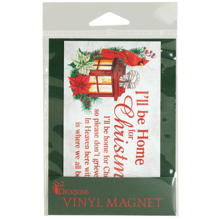 Magnet Be Home For Christmas 5x2.75 by Dicksons, product view 2