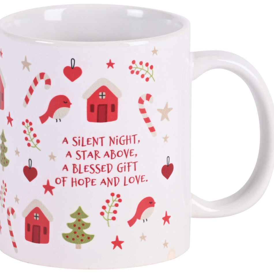 Mug A Silent Night A Star Above 11Oz by Dicksons, product view 2