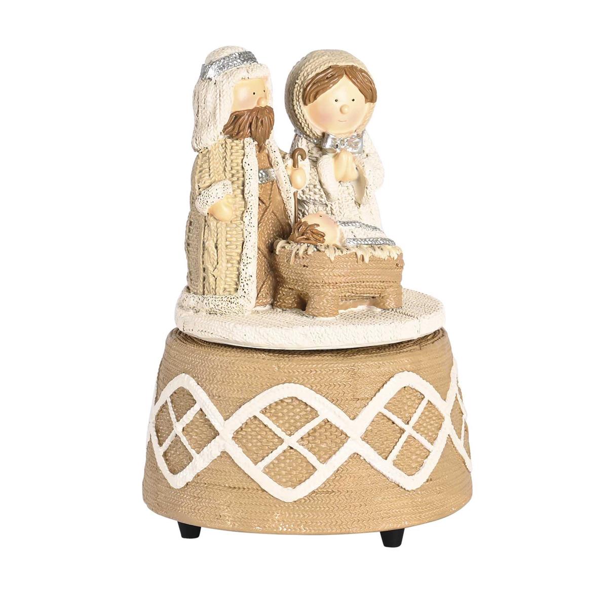 Figurine Musical Christmas Nativity by Dicksons, product view 3
