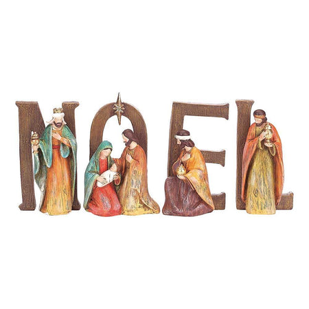 Nativity Set Noel 4-Piece 7in by Dicksons