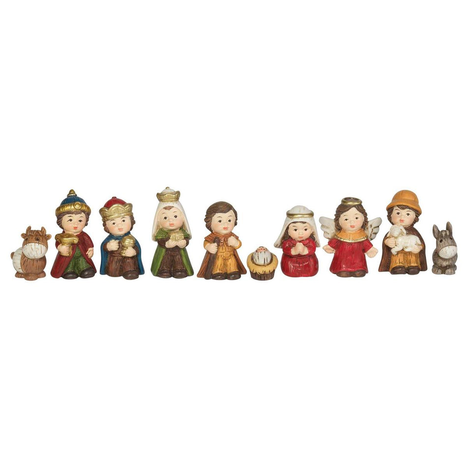 Nativity Set Childrens 10-Piece 1.75in by Dicksons, product view 2