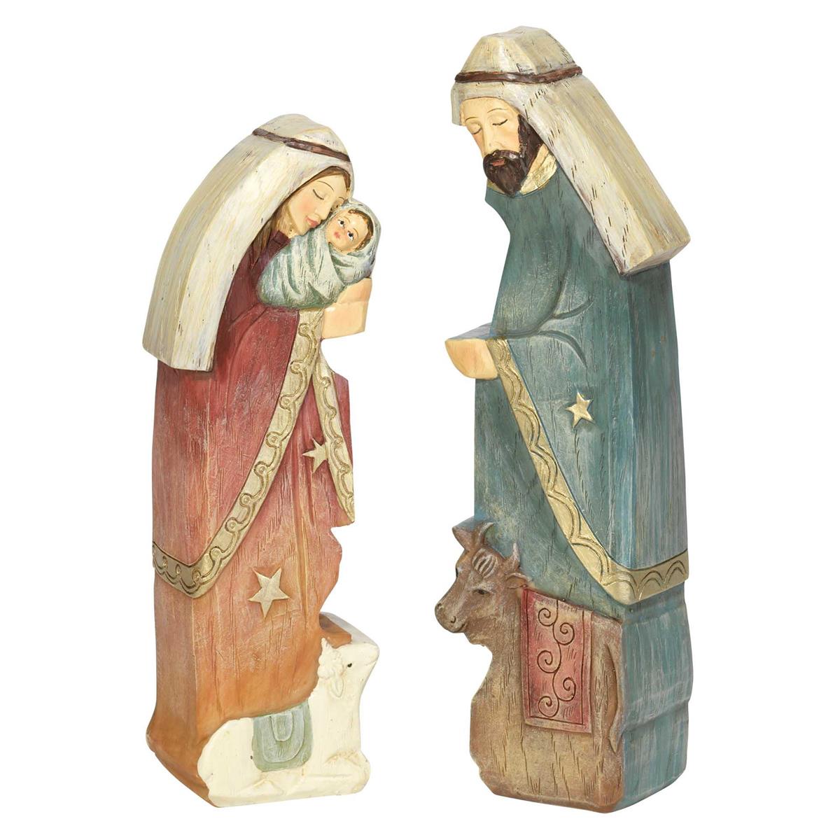 Nativity Set Nested Holy Family 2Pc 8in by Dicksons, product view 2