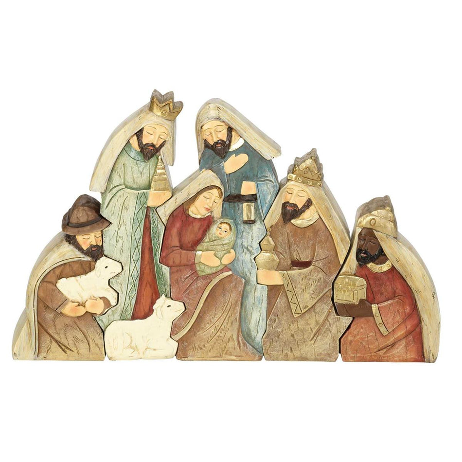Nativity Set Nested 5-Piece 6in by Dicksons