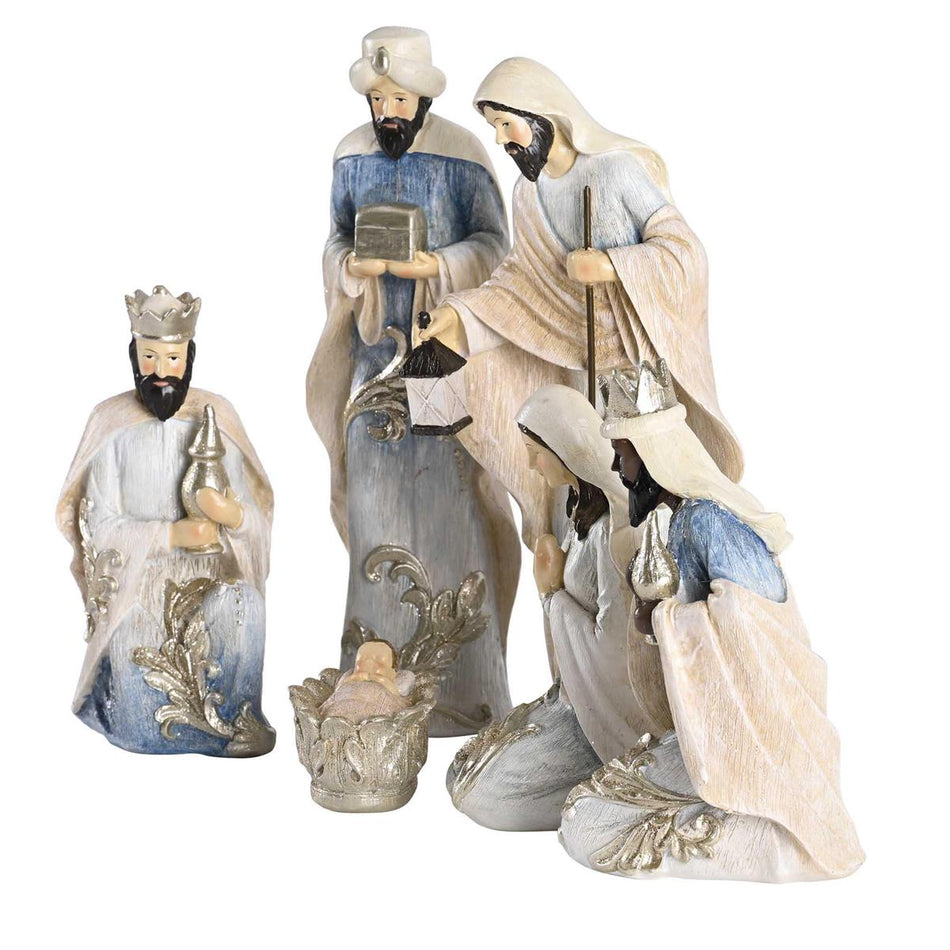 Nativity Holy Family Wisemen Gifts 9.75H by Dicksons, product view 2