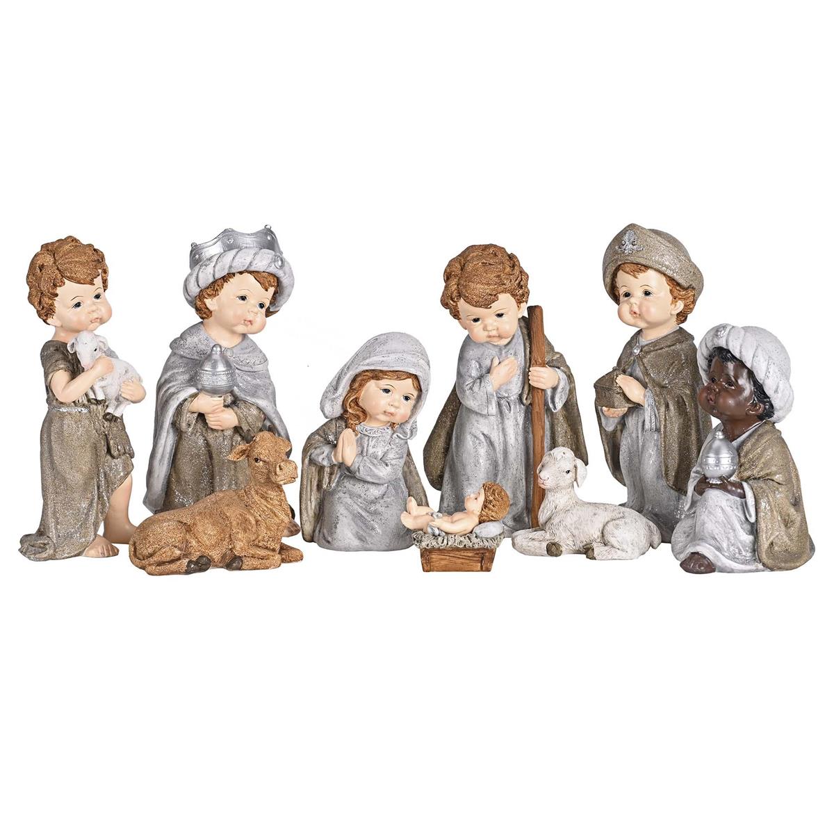 Nativity Family Wisemen Shepherd Boy 8H by Dicksons