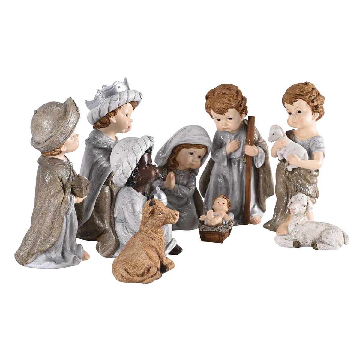 Nativity Family Wisemen Shepherd Boy 8H by Dicksons, product view 2