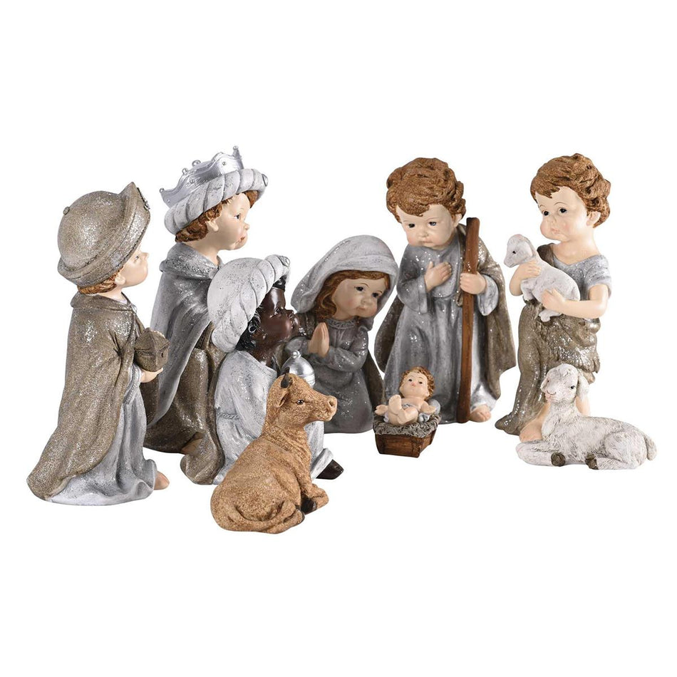 Nativity Family Wisemen Shepherd Boy 8H by Dicksons, product view 2