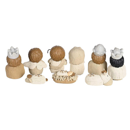 Nativity Scene Figurines Christmas Décor 2 x 3.5 Inch Resin Holy Family Knitted by Dicksons, product view 3