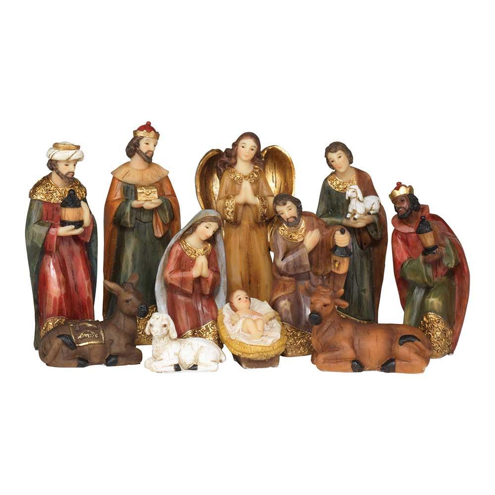 Nativity Set Traditional 11-Piece 3.75in by Dicksons