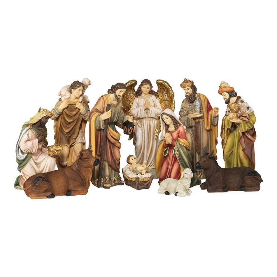 Christmas 11 Piece Trad Nativity 7.5"H by Dicksons