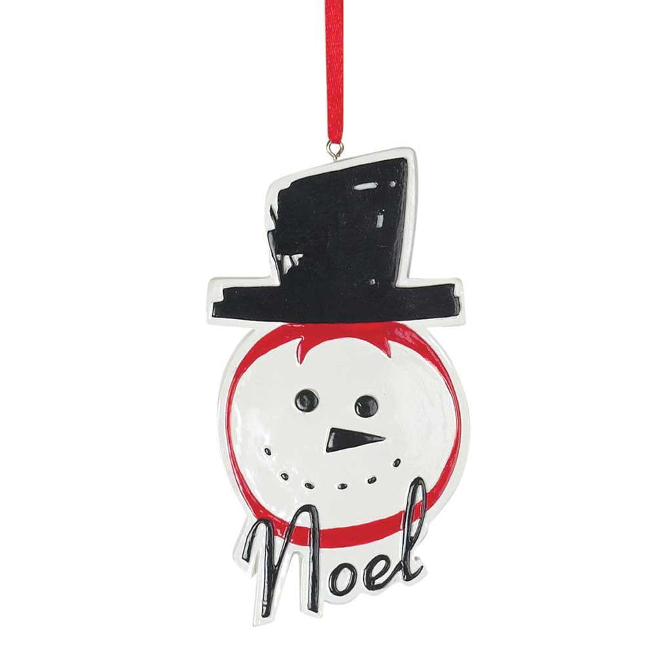 Ornament Resin Noel 2 X 3.5 by Dicksons
