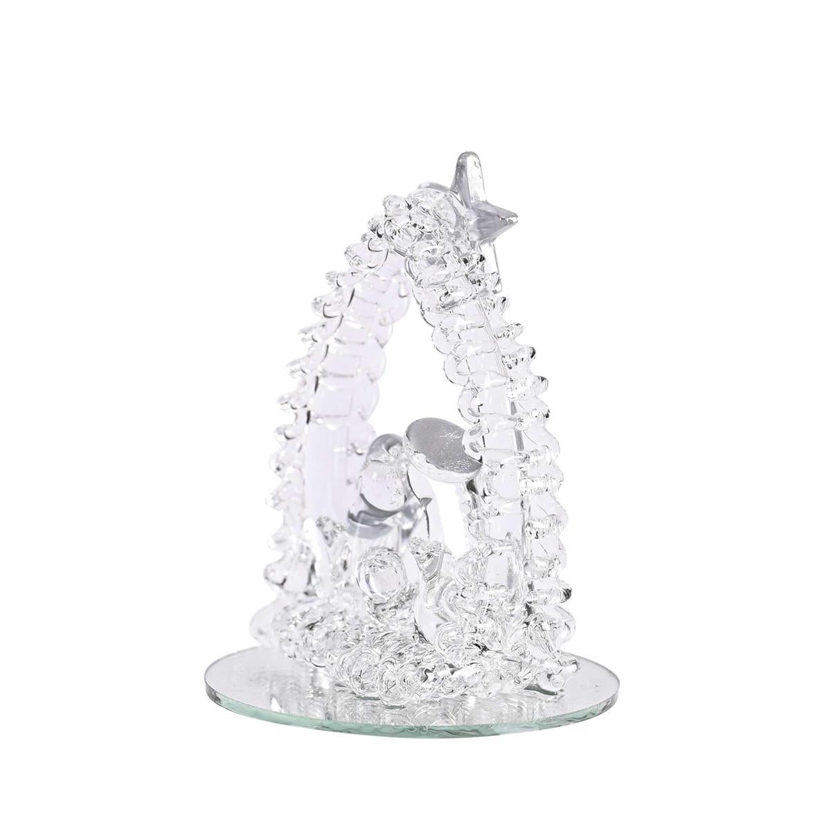 Tabletop Decor Holy Family Glass 3H by Dicksons, product view 6