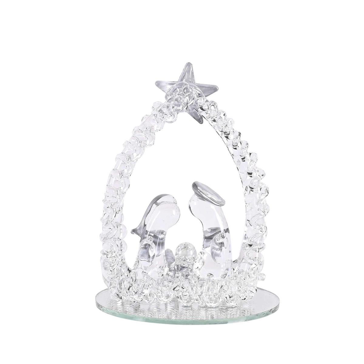 Tabletop Decor Holy Family Glass 3H by Dicksons, product view 7