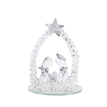Tabletop Decor Holy Family Glass 3H by Dicksons, product view 7